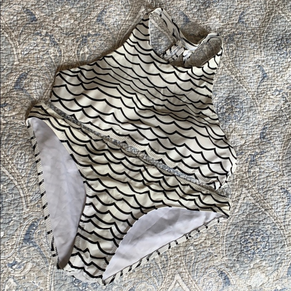 C Apparel Wave Swim Suit